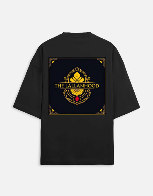 Lallanhood Premium Terry Oversized T-shirt – Unisex Fit 100% cotton ” ✅